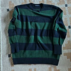 Brandy Melville Brianna Cotton Thick Stripe Sweater